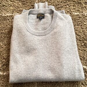 J crew light gray cashmere